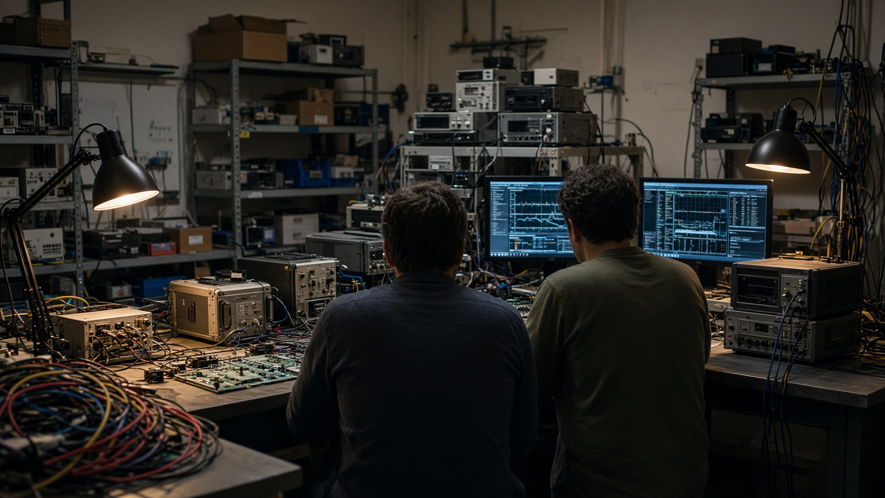 Engineers in a laboratory